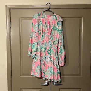 NWT Lilly Pulitzer Taviana Stretch Dress Size 14